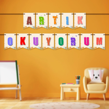 Artık Okuyorum Flama Bayrak