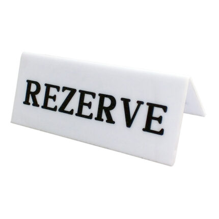 Pleksiglass Restorant Otel Cafe Masaüstü Rezerve