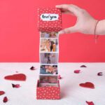 Seni Seviyorum Akordiyon Fotoğraf Kutusu