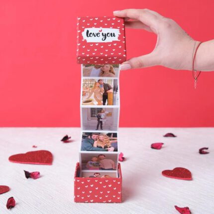 Seni Seviyorum Akordiyon Fotoğraf Kutusu