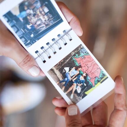 Kişiye Özel Mini Foto Kitap 50 Fotoğraflı Spiralli Kitapçık