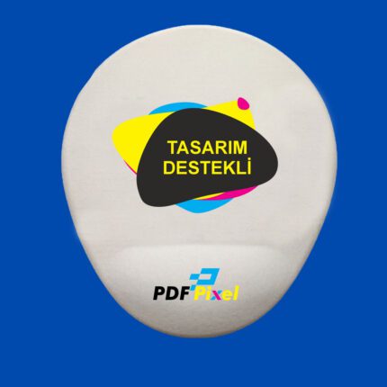 Kurumlara Özel Baskılı Mouse Pad Bilek Destekli