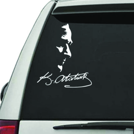 Ulu Önder Mustafa Kemal Atatürk Araç ve Motor Sticker