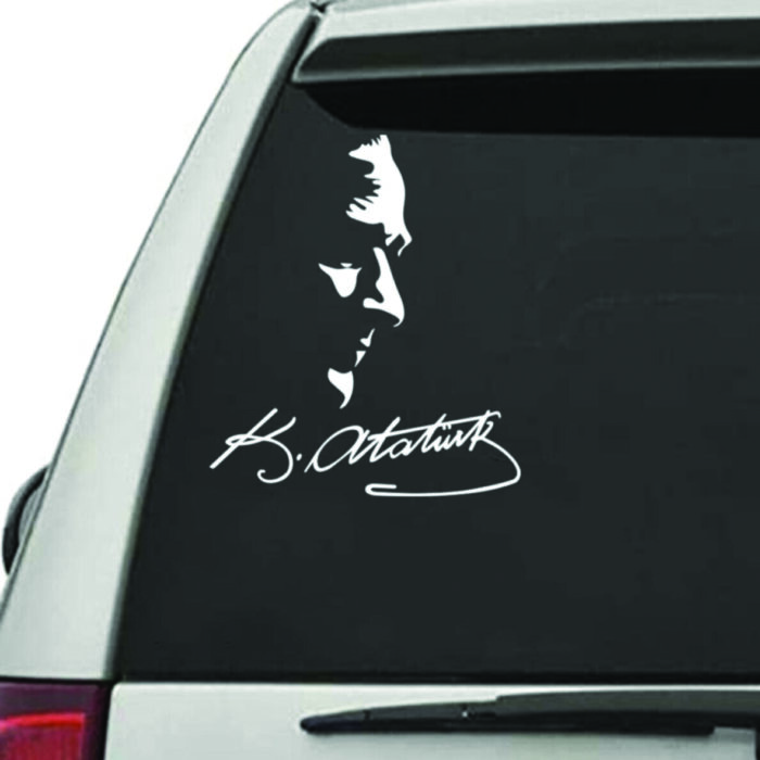 Ulu Önder Mustafa Kemal Atatürk Araç ve Motor Sticker