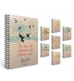 Kuş Temalı 120 Yaprak Defter