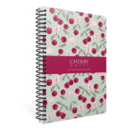 Cherry Spiralli Karton Kapak Defter 120 Yaprak