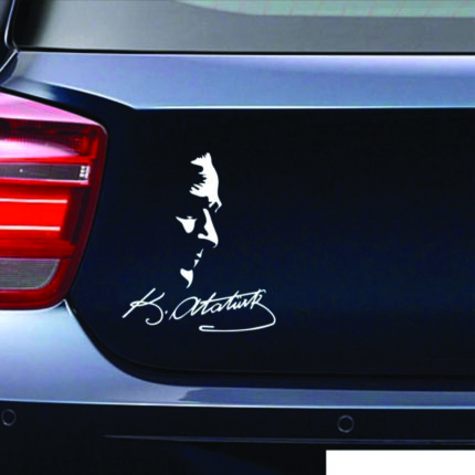 Ulu Önder Mustafa Kemal Atatürk Araç ve Motor Sticker