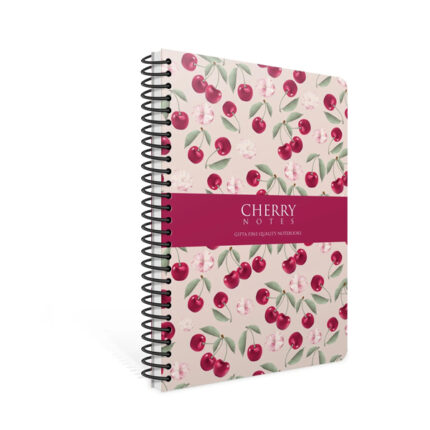 Cherry Spiralli Karton Kapak Defter 120 Yaprak
