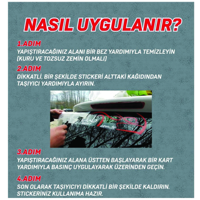 Ulu Önder Mustafa Kemal Atatürk Araç ve Motor Sticker