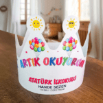 Artık Okuyorum Okuma Bayramı Tacı Kişiye Özel