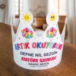 Artık Okuyorum Okuma Bayramı Tacı Kişiye Özel