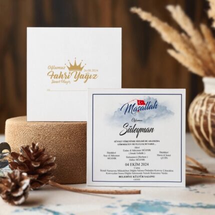 Sünnet davetiyesi modelleri