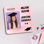Öğrenciye Özel Fotoğraflı Mezuniyet Magneti